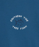 Southern Tide Men's Skipjacks Tree Farm T-Shirt - Dark Blue