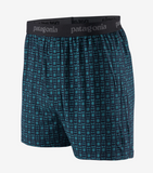 Patagonia Men's Essential 4½" Boxers - Aligned Pitch Blue