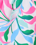 Lilly Pulitzer UPF 50+ Luxletic 4" Backcourt Short - Resort White Holding Court