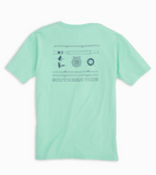 Southern Tide Mens Fly Fishing T-Shirt - Offshore Green