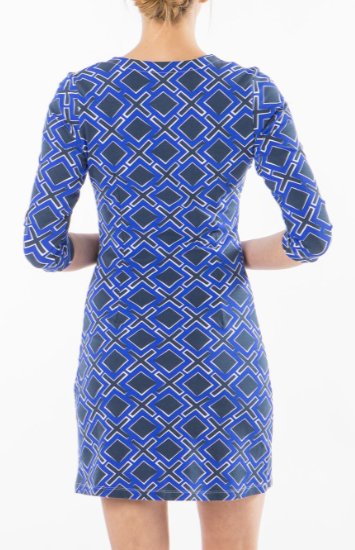 Mahi Gold Palm Dress - Main Street X-Small / Main Street Monomoy