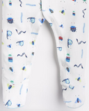 Joules Ziggy Jersey Printed Babygrow - Creepy Crawlies