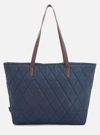 Barbour quilted best sale tote bag