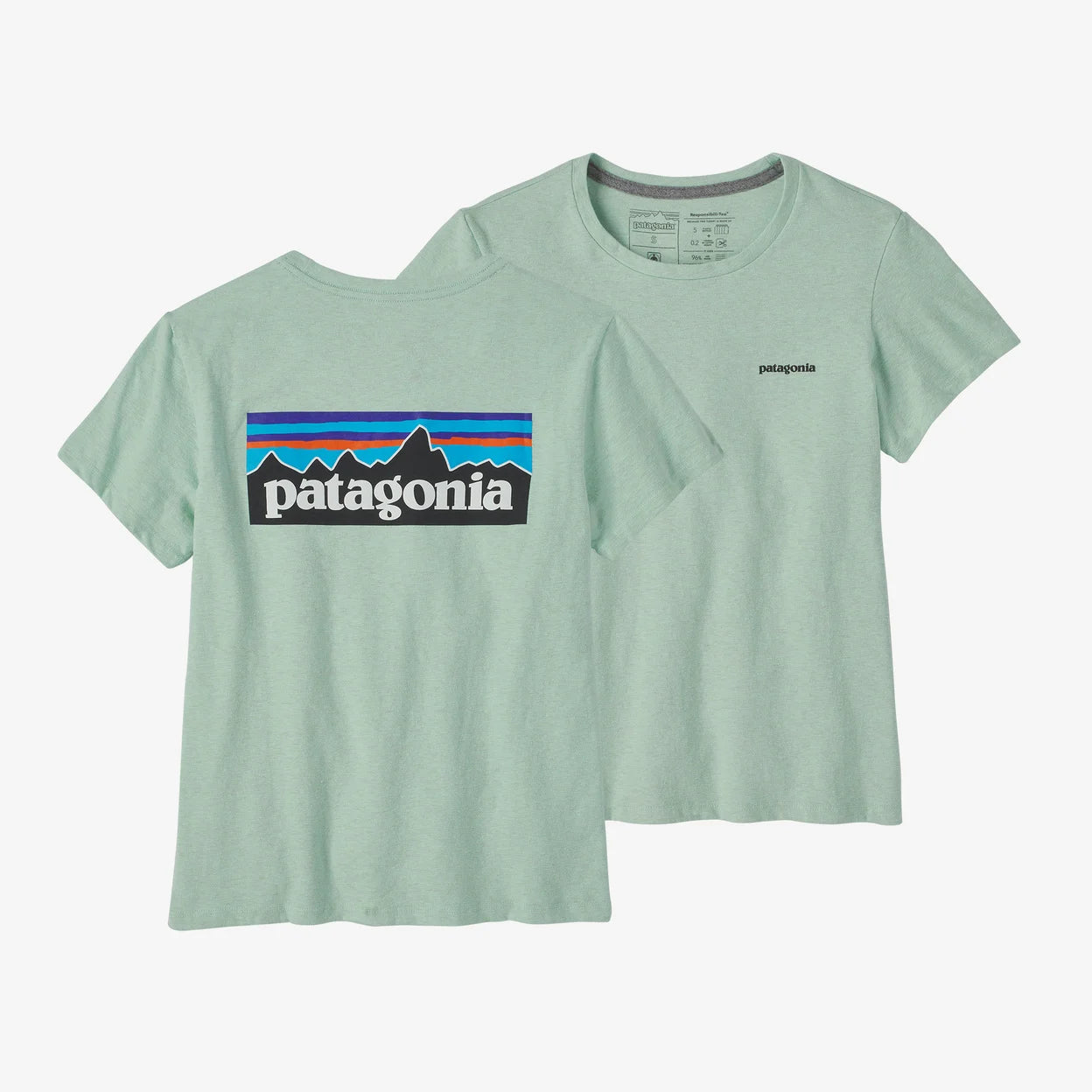 Patagonia Women's P-6 Logo Responsibili-Tee® - Tea Green