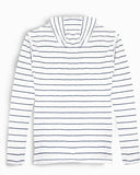 Southern Tide Men's Andreas Striped Sun Farer Hoodie - Classic White