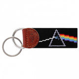Smathers and Branson Pink Floyd Needlepoint Key Fob - Black