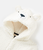 Joules Infant Cuddle Bear Coat - White