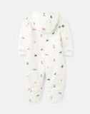 Joules Pramsuit Newborn - 12 Months - White Farm Print