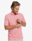 Southern Tide Men's Driver Mayfair Performance Polo Shirt - Flamingo Pink