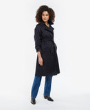 Women's Barbour Greta Showerproof Jacket - Midnight/Rosewood Tartan