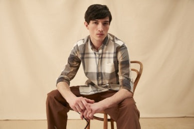 Barbour Harris Tailored Shirt - Amble Sand Tartan