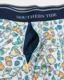 Southern Tide Men's Marg Madness Boxer Brief - Classic White
