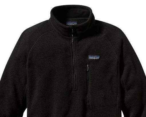 Patagonia Men s Better Sweater Fleece 1 4 Zip Black Krizia Martin