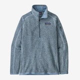 Patagonia Women's Better Sweater 1/4-zip Fleece - Steam Blue