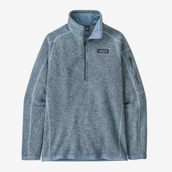 Patagonia Women's Better Sweater 1/4-zip Fleece - Steam Blue