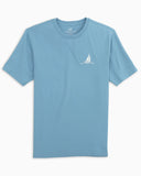 Southern Tide Men's American Sloop Sail T-shirt - Heritage Blue