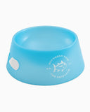 Southern Tide Flex Dog Bowl - Bend Blue