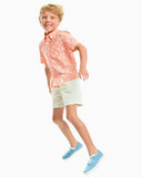 Southern Tide Boys Shoreline Active Short - Stone