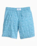 Southern Tide Boy's Swim Party Swim Trunk - Aquamarine