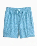 Southern Tide Boy's Swim Party Swim Trunk - Aquamarine