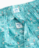 Southern Tide Men's Par-Tee Time Boxer Short - Ocean Teal