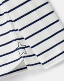 Joules Infant Harbour Jersey Top - Thin Navy Stripe