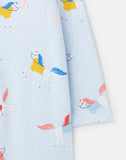 Joules Baby Razamataz Cotton Babygrow – Blue Horse