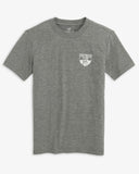 Southern Tide Youth Heather Property of the Skipjack T-Shirt - Heather Steel Grey
