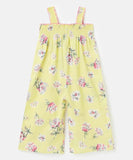 Joules Girls' Shannon Jumpsuit - Yellow Floral