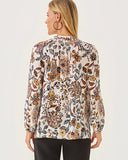 Lilly Pulitzer Elsa Silk Top - Coconut Take Meowt