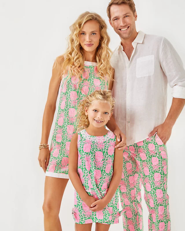 Little Lilly Classic Shift 5 / Fauna Green Party Like A Pineapple Little Lilly Classic Shift 5 / Fauna Green Party Like A Pineapple