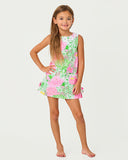 Lilly Pulitzer Little Lilly Classic Shift Dress - Resort White Mum Patch