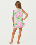 Lilly Pulitzer Little Lilly Classic Shift Dress - Resort White Mum Patch