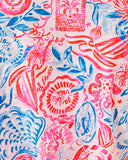 Lilly Pulitzer Women's Etta Scoop Neck Top - Resort White Lil Sun Sea Sand