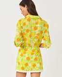 Lilly Pulitzer Sea View Button Down - Island Palm Zesty