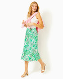 Lilly Pulitzer Women's Rennox Midi Skirt - Spearmint Blossom Views