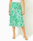 Lilly Pulitzer Women's Rennox Midi Skirt - Spearmint Blossom Views