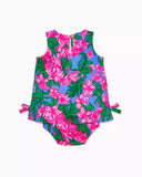Lilly Pulitzer Baby Lilly Knit Shift Dress - Cerise Pink Safari Sunset