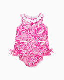 Lilly Pulitzer Baby Lilly Knit Shift Dress - Passion Fruit Pink Absolutely Flamazing