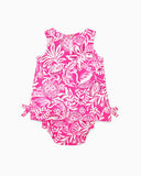 Lilly Pulitzer Baby Lilly Knit Shift Dress - Passion Fruit Pink Absolutely Flamazing