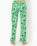 Lilly Pulitzer Women's 30.5" Pajama Knit Pant - Fiddle Leaf Green Lil Escape Plan Pjs