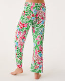 Lilly Pulitzer 30.5" Pajama Knit Pant - Glowing Gardens