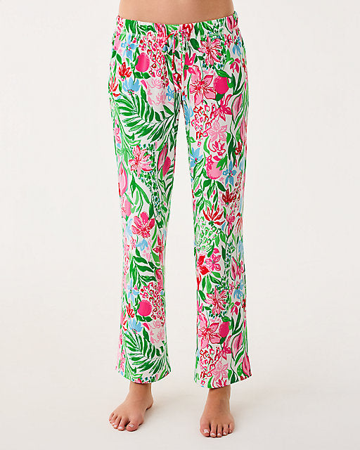 Lilly Pulitzer 30.5" Pajama Knit Pant - Glowing Gardens