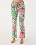 Lilly Pulitzer 30.5" Pajama Knit Pant - Glowing Gardens