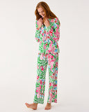 Lilly Pulitzer 30.5" Pajama Knit Pant - Glowing Gardens
