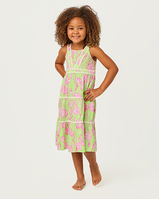 Girls Mini Pollie Midi Dress