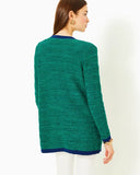 Lilly Pulitzer Women's Tannery Sweater Set - Deep Lagoon Moonlight Tweed