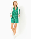 Lilly Pulitzer Women's UPF 50+ Luxletic Sheldrake Romper - Fiddle Leaf Green Safari Party