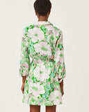 Lilly Pulitzer Abralynn Linen Shirtdress - Putting Green Poppyland