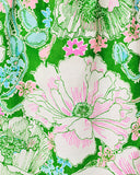Lilly Pulitzer Abralynn Linen Shirtdress - Putting Green Poppyland